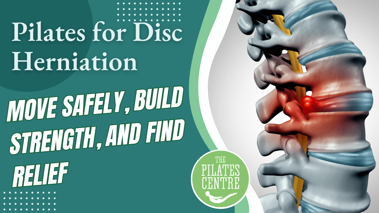 Read more about the article Pilates for Disc Herniation: Move Safely, Build Strength, and Find Relief